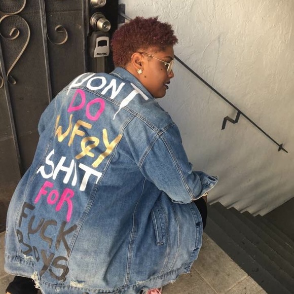 Denim Long Jacket - Picture 8 of 8